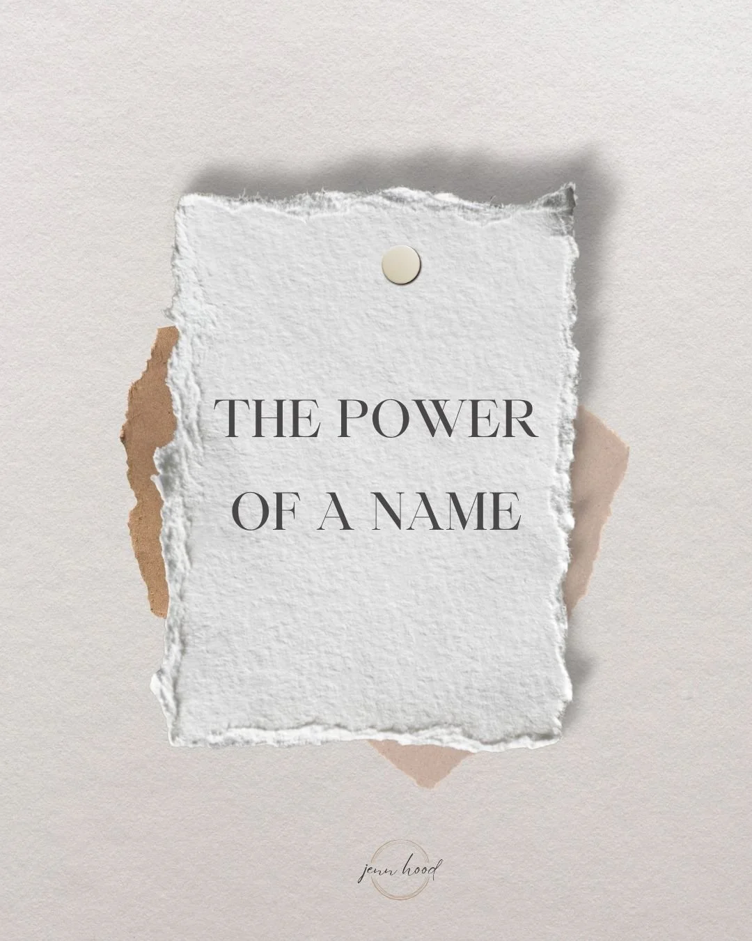 The Power of A Name