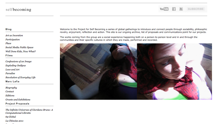 A woman with long hair and a red patterned scarf lying on the floor with sunlight on her face and a close-up of her face.