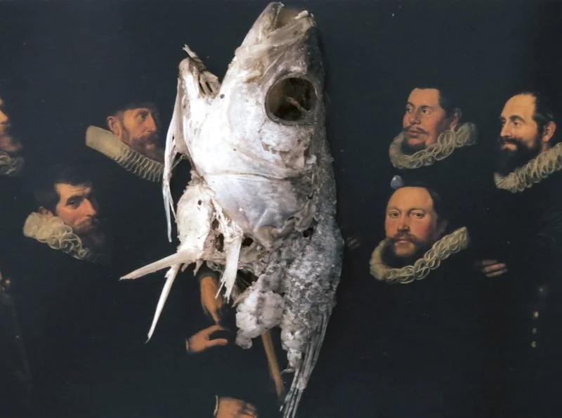  Thomas de Keyser,  
Uncovering Osteology Lesson of Dr Sebastiaen Egbertsz, 1619  
2012  
29.6” By 40”  
C-Print   