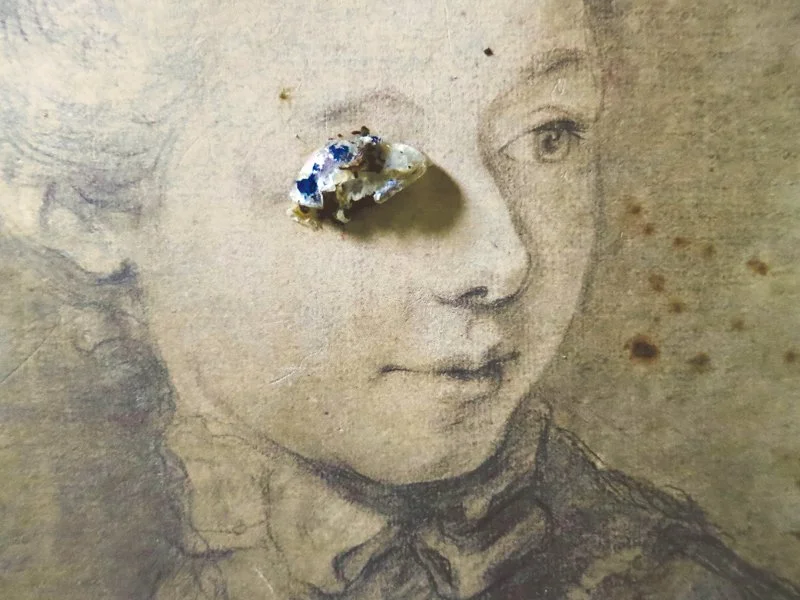  Peter Paul Rubens,  
Uncovering Unknown Title of Portrait, No 2, 17th Century  
2012  
40” By 26.64”  
C-Print   