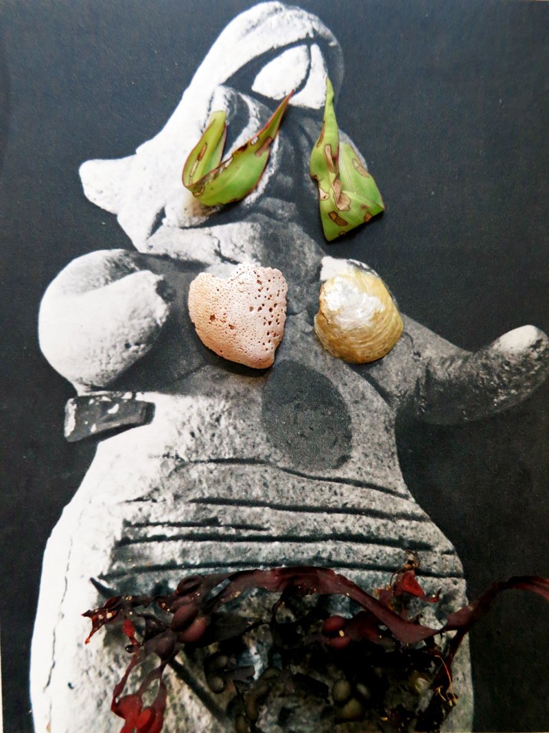  Sumerian Art,  
Uncovering Fertility Statue, 3rd Millenium B. C. E.  
2012  
40” By 30”  
C-Print   