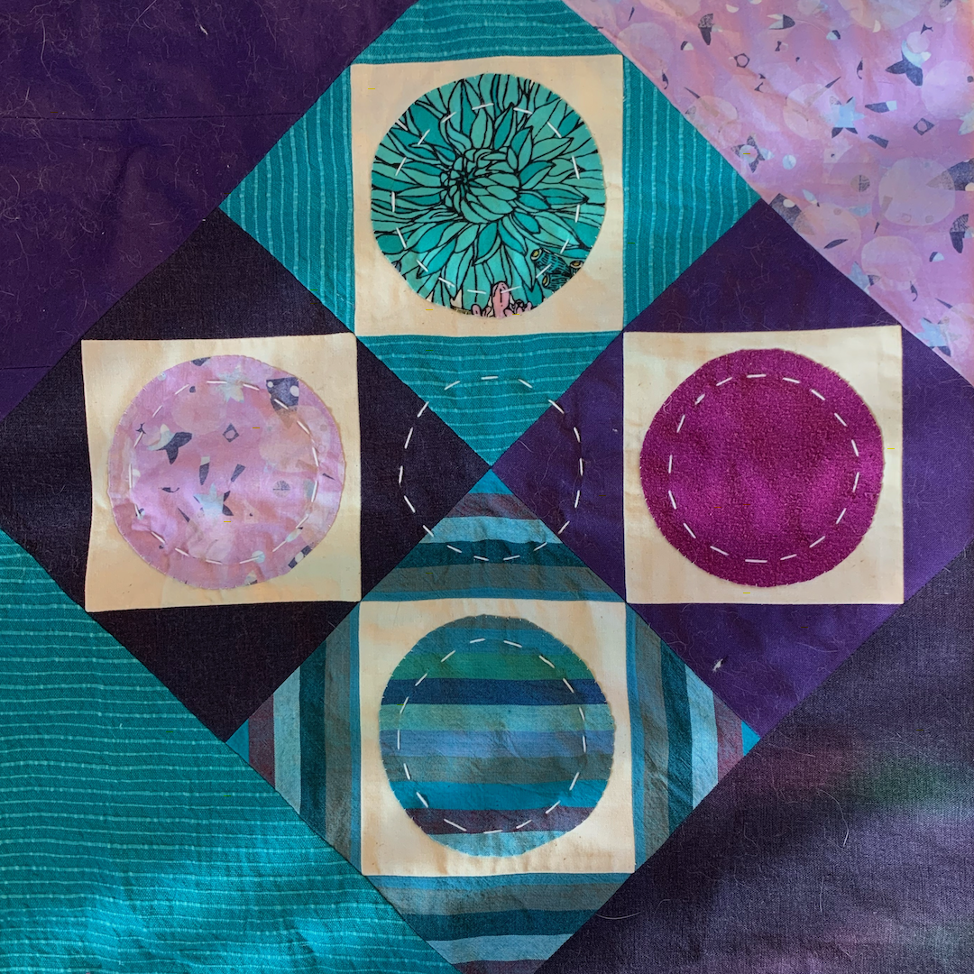 June 2021 WIPs: Scrap quilt, Dawn jean shorts, Fit issues with