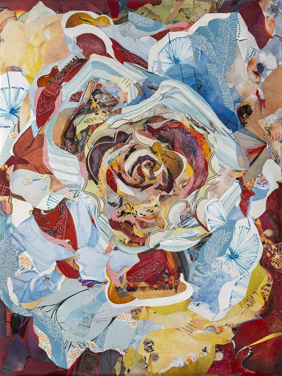 Texas Rose,  49 x 35 in