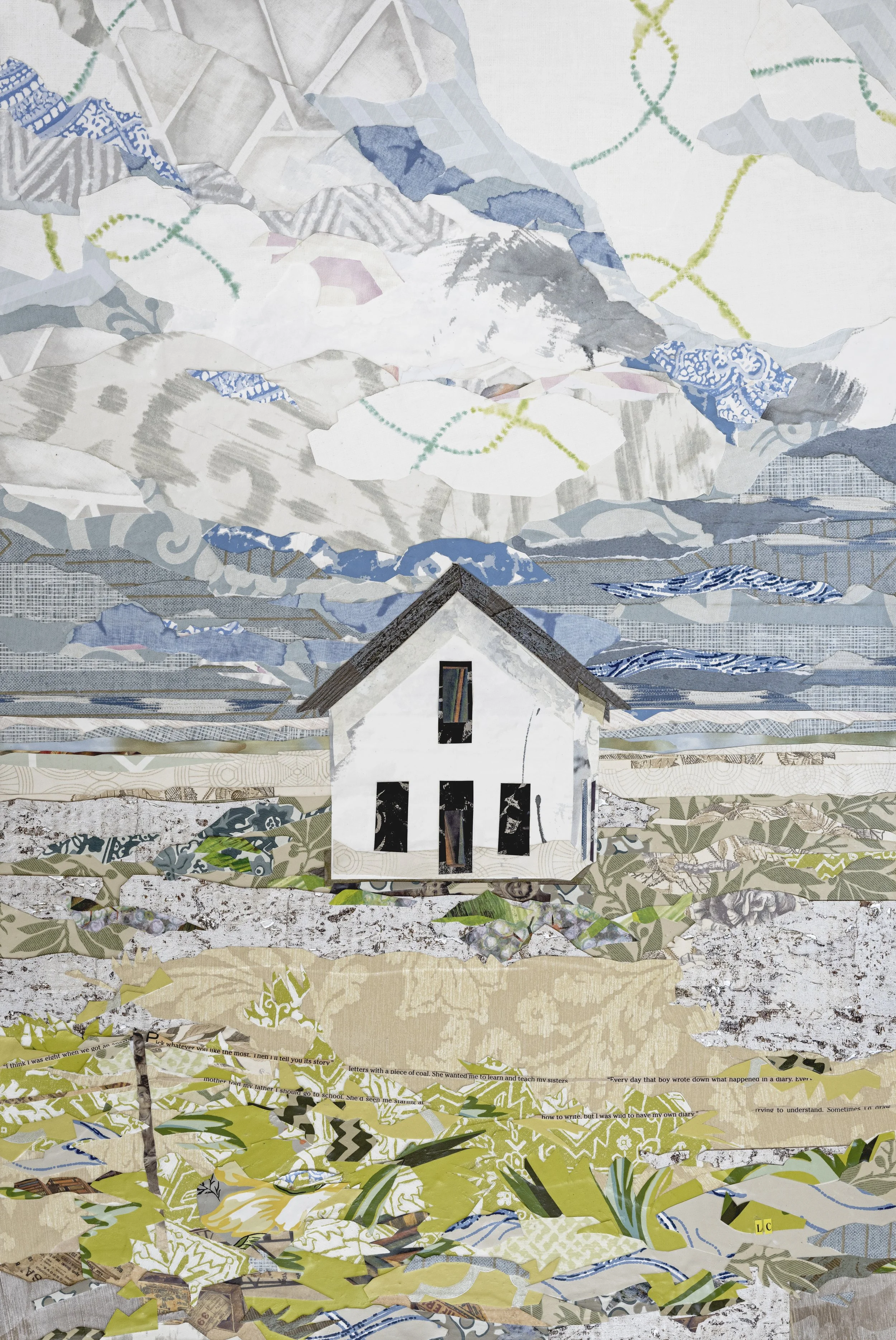 White House,  24 x 36 in