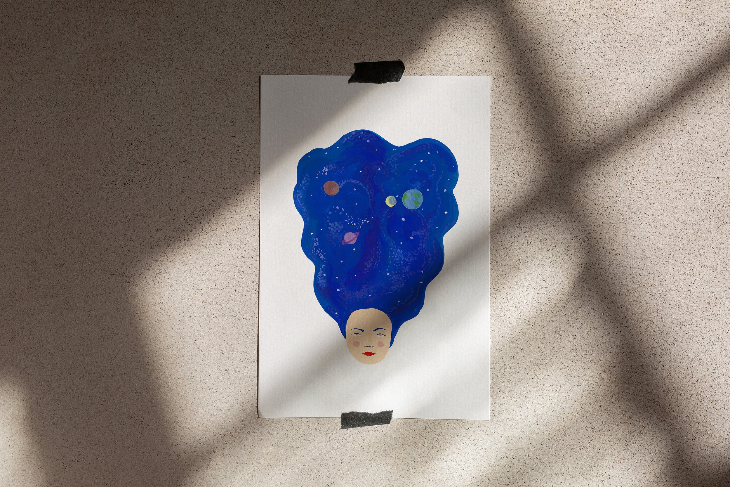 Mother Universe Wall Print