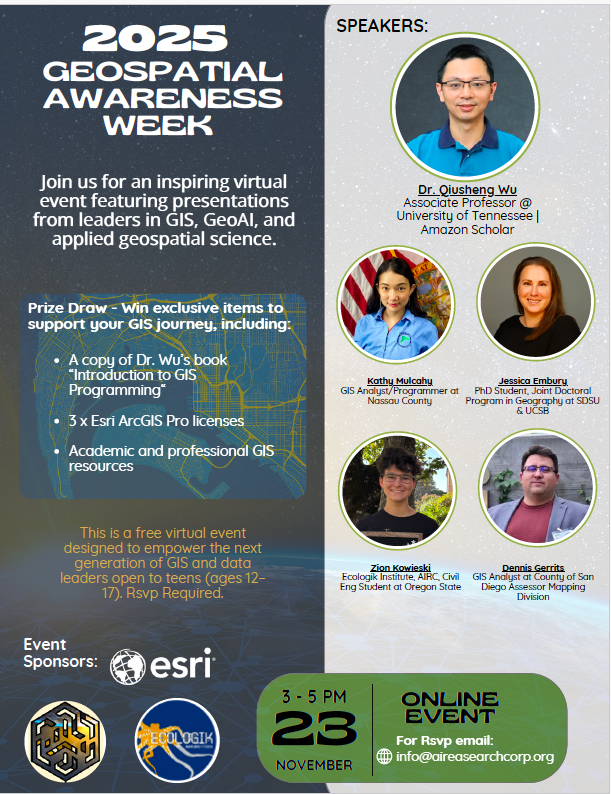 AIRC x Ecologik - GIS Awareness Week