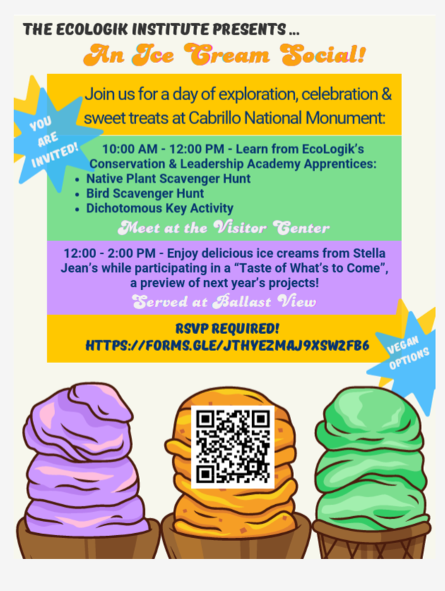 The Ecologik institute presents… an ice cream social!