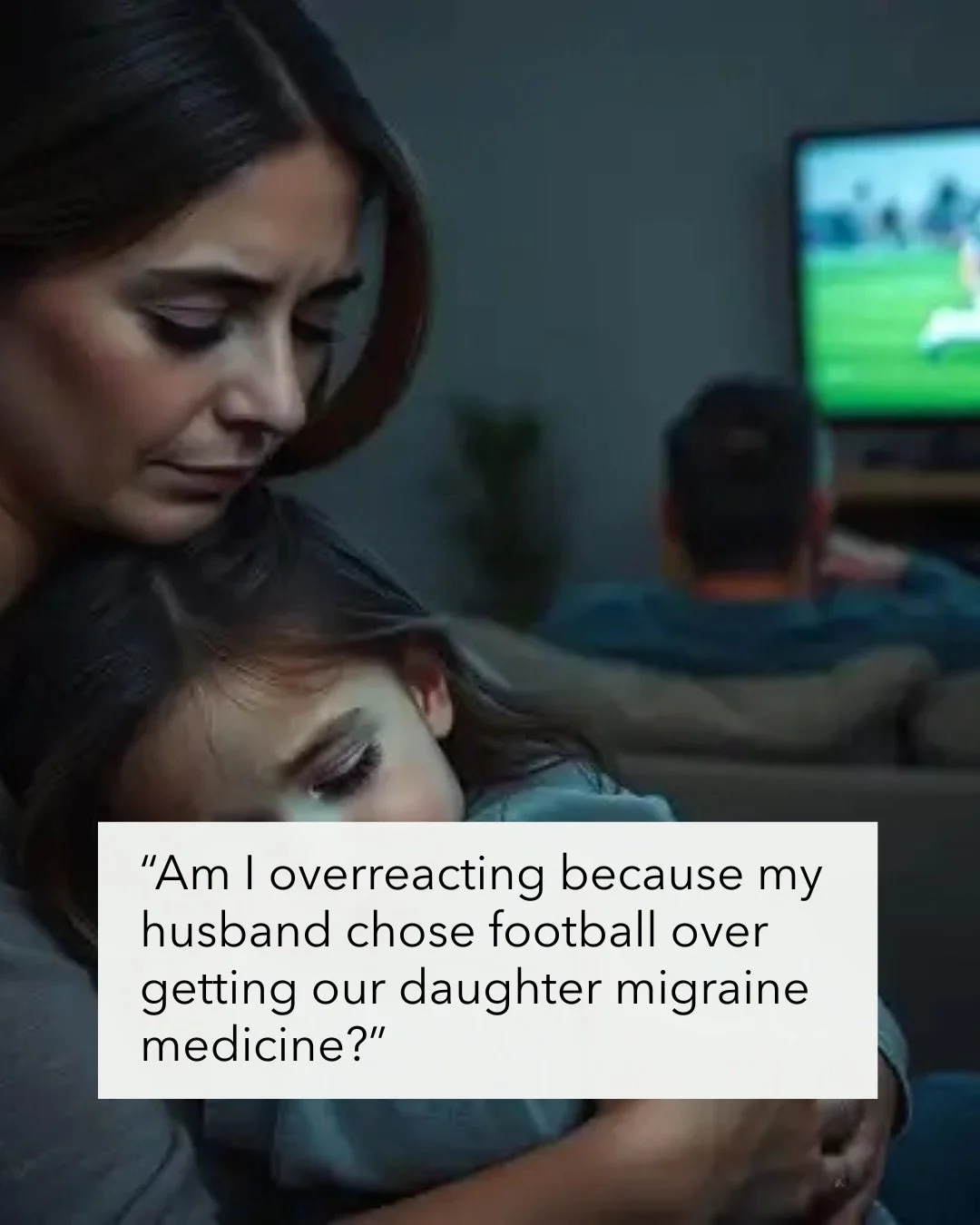 A 38-year-old mother&rsquo;s post on Reddit&rsquo;s &ldquo;Am I Overreacting&rdquo; has gone viral&hellip; but no one is talking about how this story is shaped by migraine stigma. 

Yes, parenting is messy and none of us get it right every time. But 