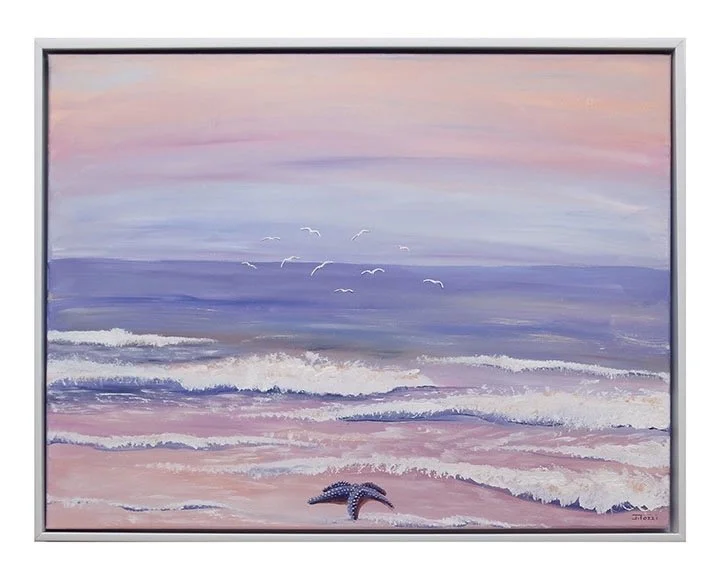Starfish on Pink Sands