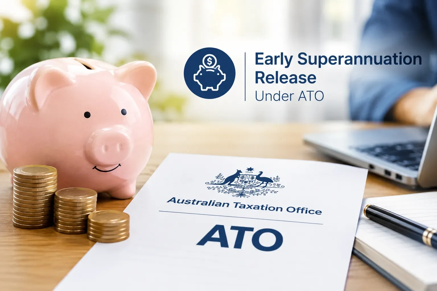 early superannuation release under ATO