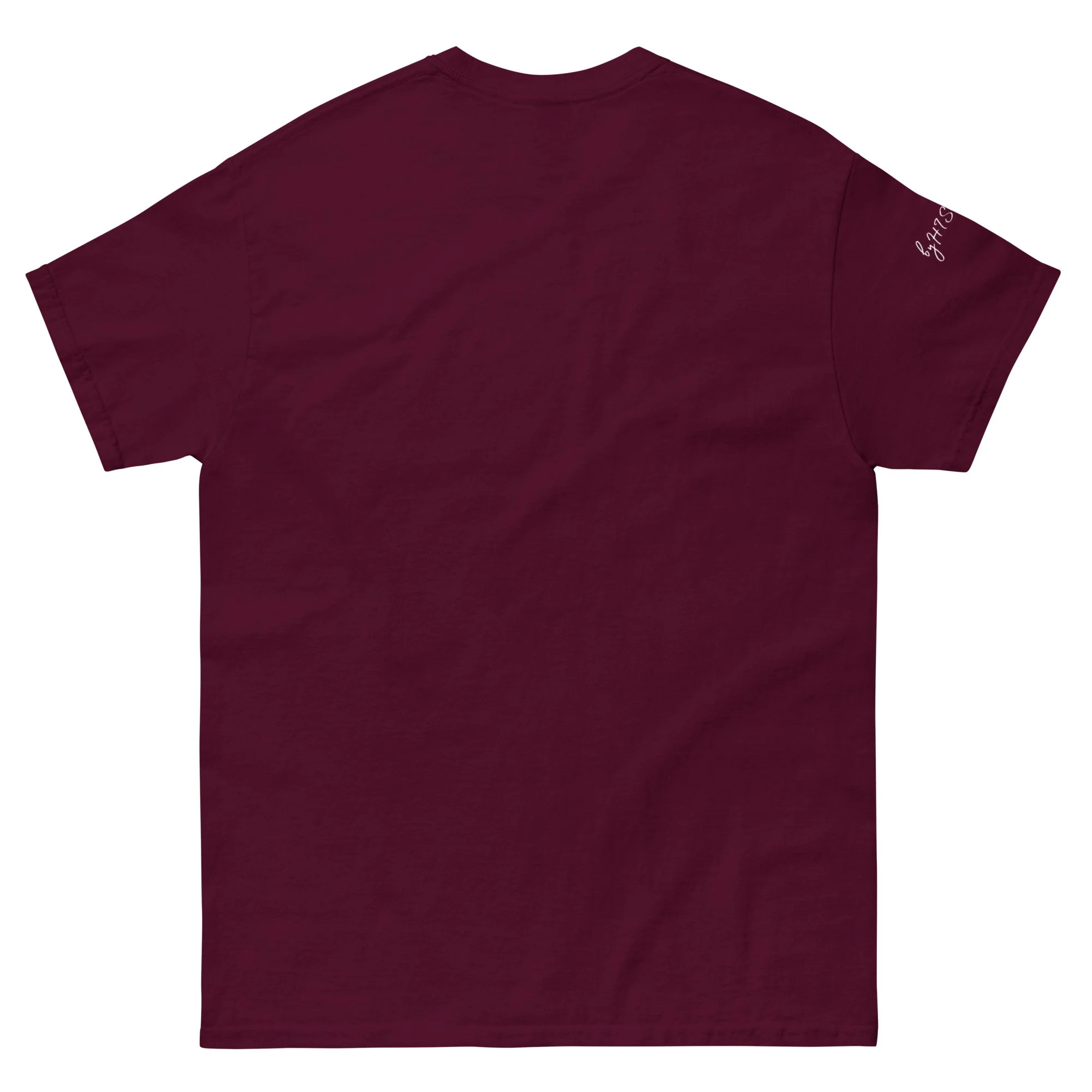 unisex-classic-tee-maroon-back-688601219e777.jpg