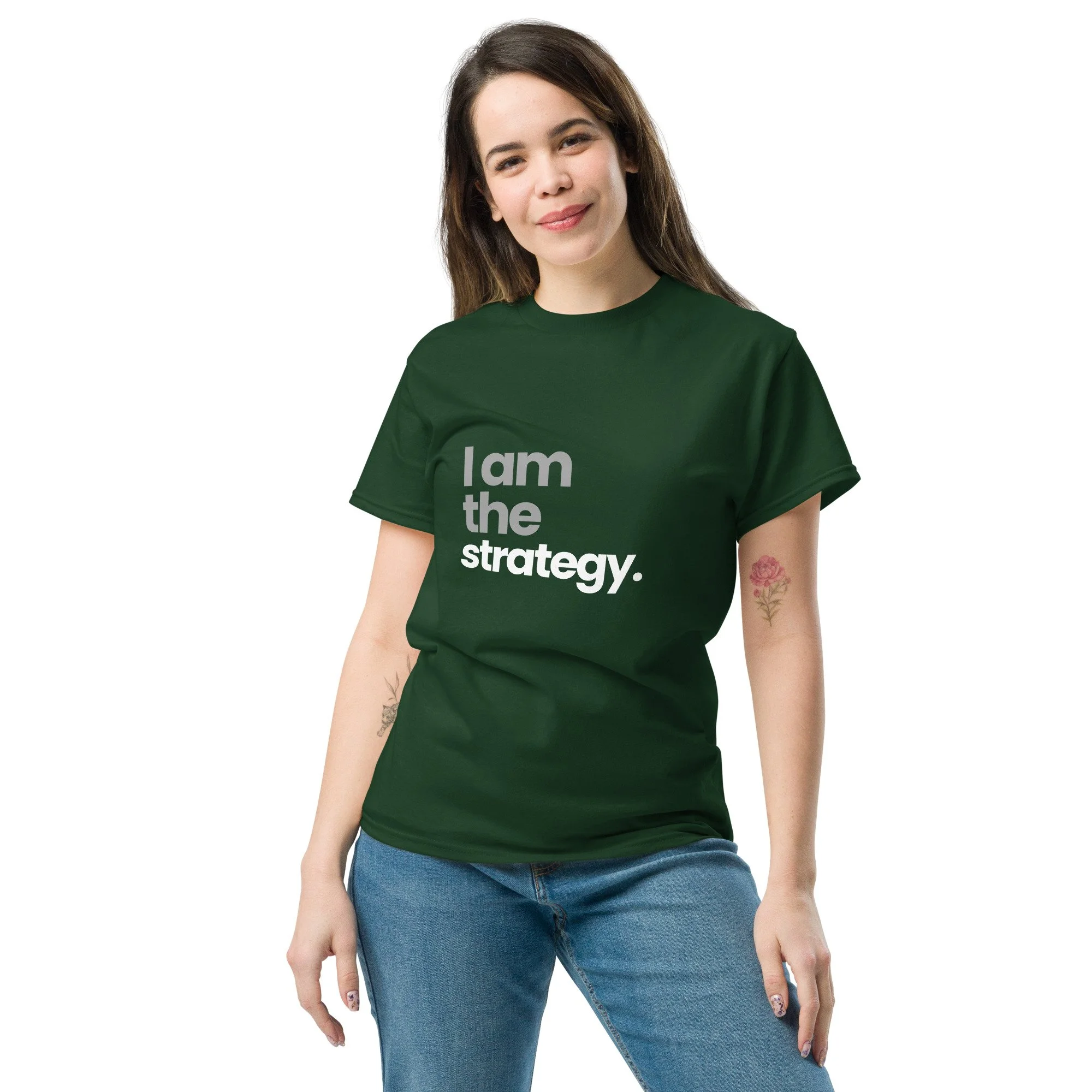 unisex-classic-tee-forest-green-front-68a7512a69c68.jpg