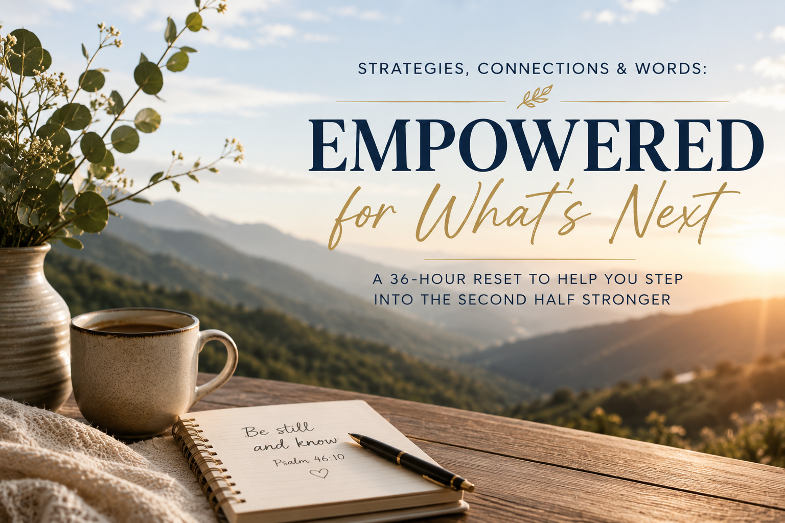 Strategies, Connections &amp; Words: Empowered for What’s Next