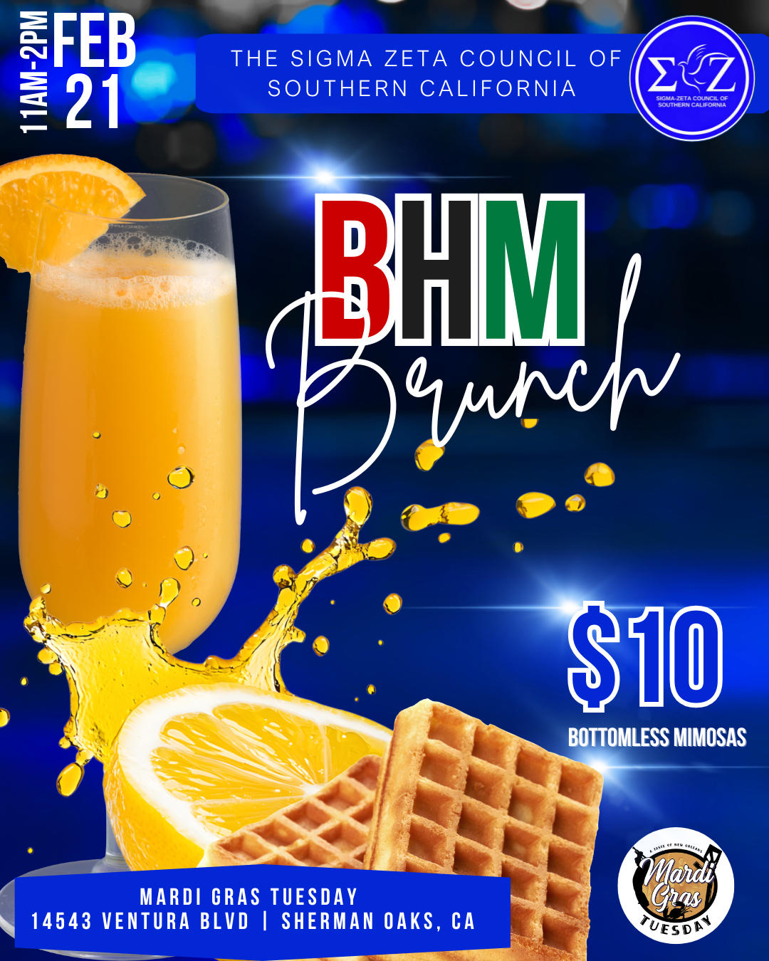 Black History Month Brunch — The Los Angeles Sigmas