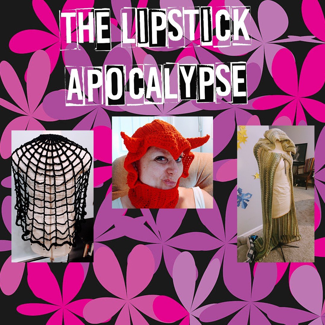 Alternative Alley 2 Vendor Spotlight #15! 

Join us in welcoming the bespoke and stylish Creations of Nichole of The Lipstick Apocalypse 

Nichole Creates Curated Chaos - Unique, handmade wearable yarn art for all bodies. 

Come see her stylish handm
