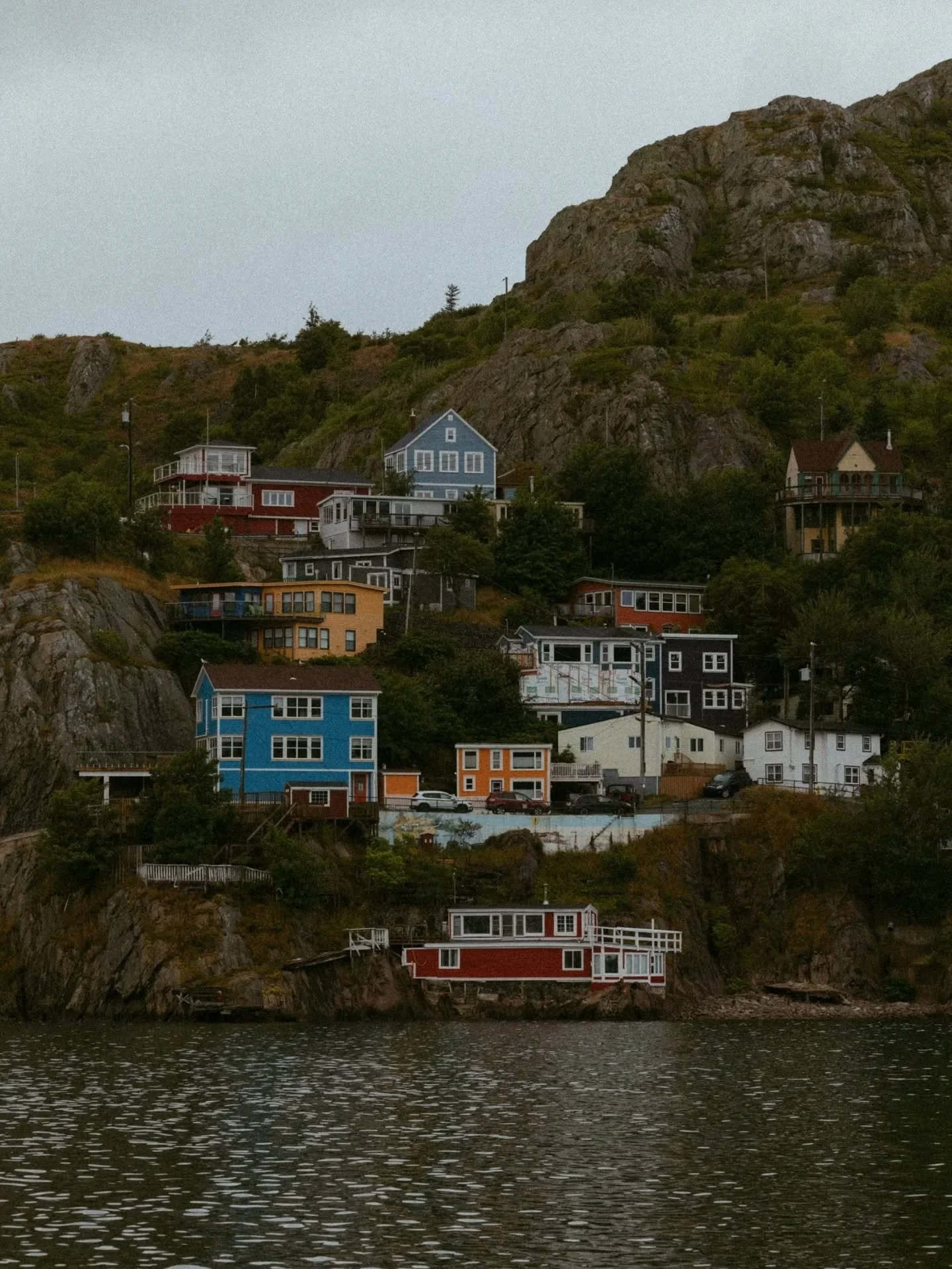 Completely and utterly obsessed with the colours of St. John's, Newfoundland. Like, what do you mean I could paint my house pink? 

In my weeklong trip to Newfoundland, I didn't spend a ton of time in St. John's, preferring to head to the national pa