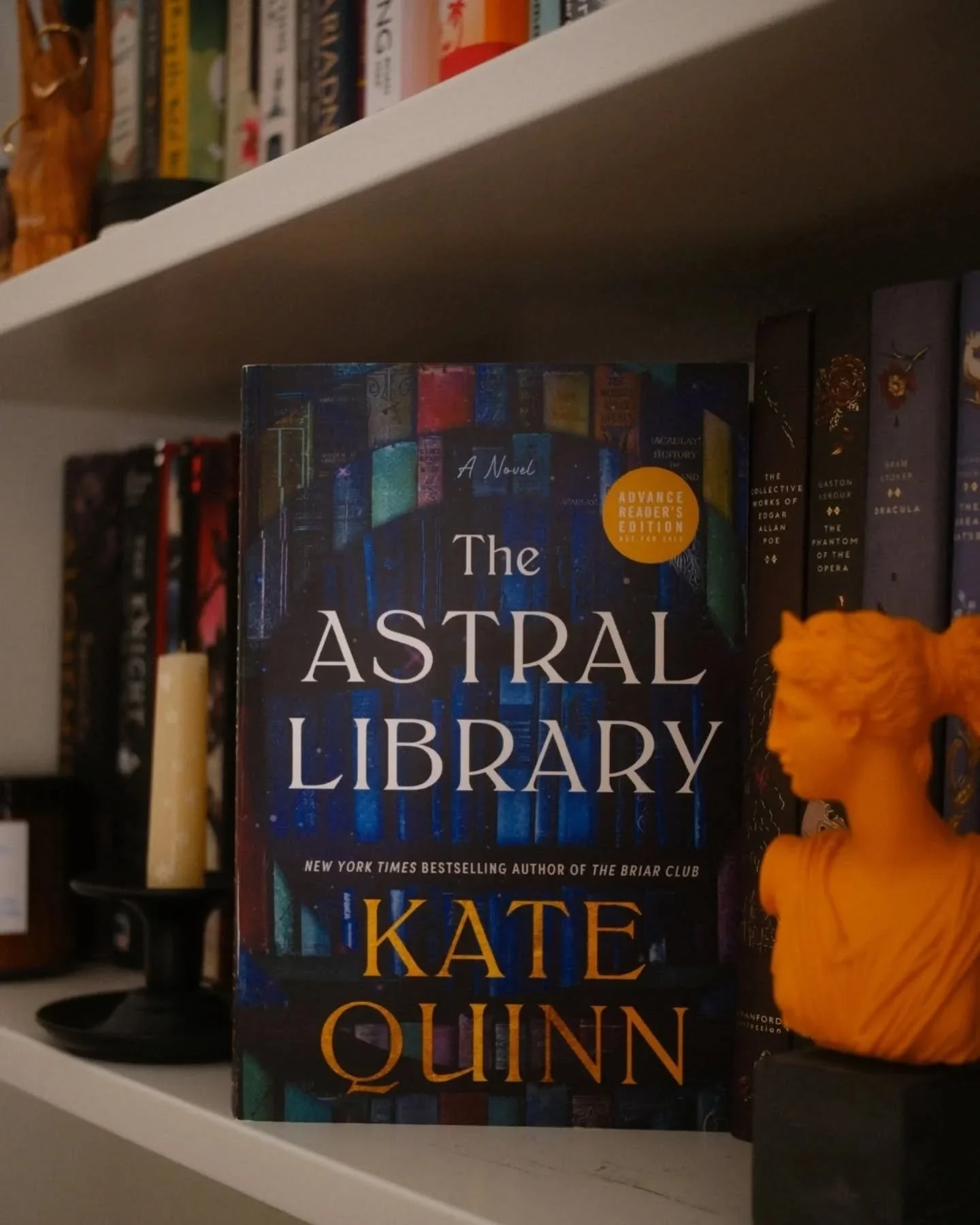 This isn't just a fantasy book about libraries - it's a call to action. 

Book: The Astral Library
Author: Kate Quinn
Genre: Fantasy
My Rating: ⭐⭐⭐⭐⭐ 

Got the ARC for The Astral Library from the publisher, through @nottawacottagebookstore (where I w