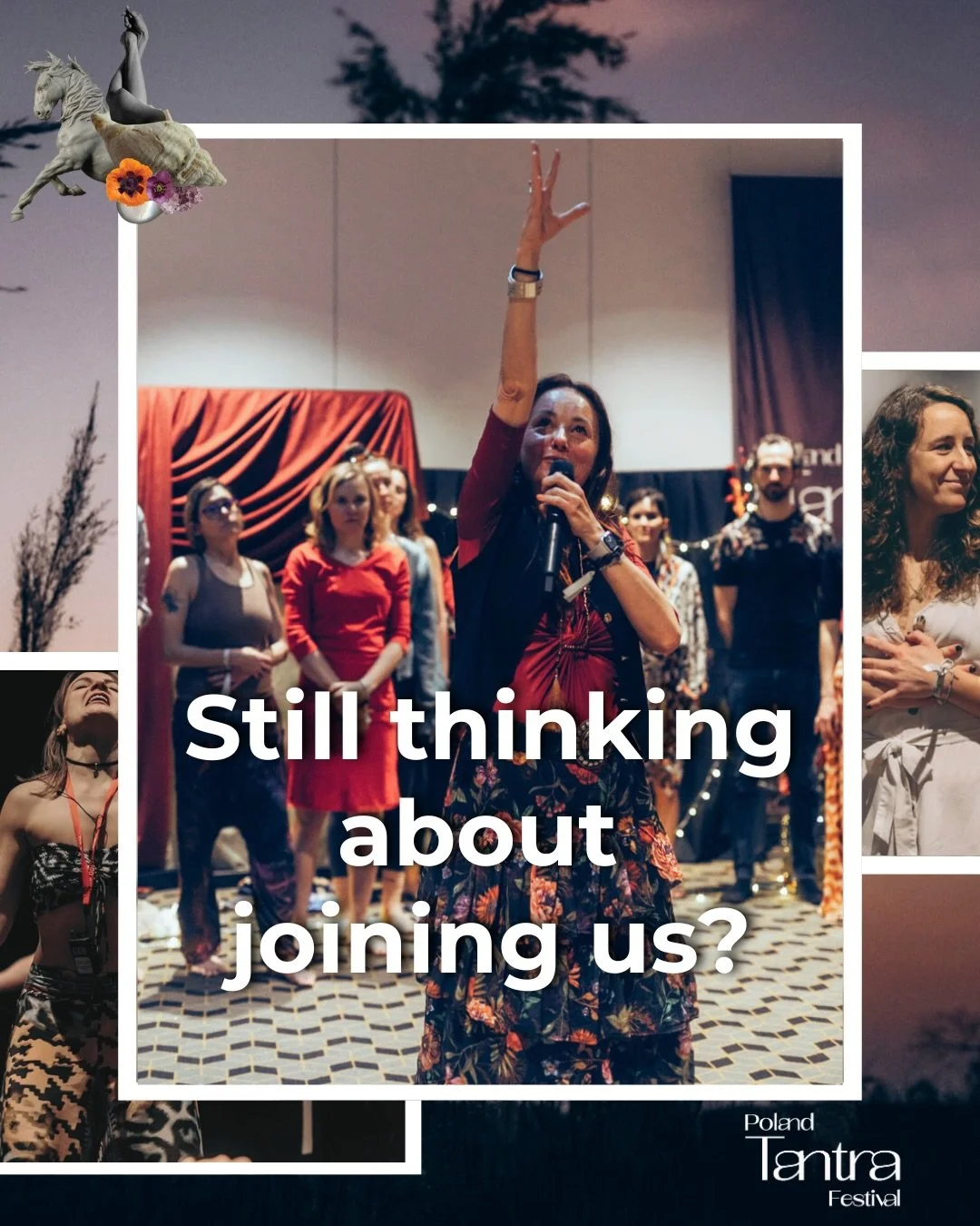 The space is almost full - 90% of places are already sold! 🔥🧘&zwj;♀️✨
 Last Minute tickets are now available until February 28 ‼️ 
If you&rsquo;ve been feeling the call to join us, this may be the moment to say yes! 🔥🌀

📍 Poland Tantra Festival 