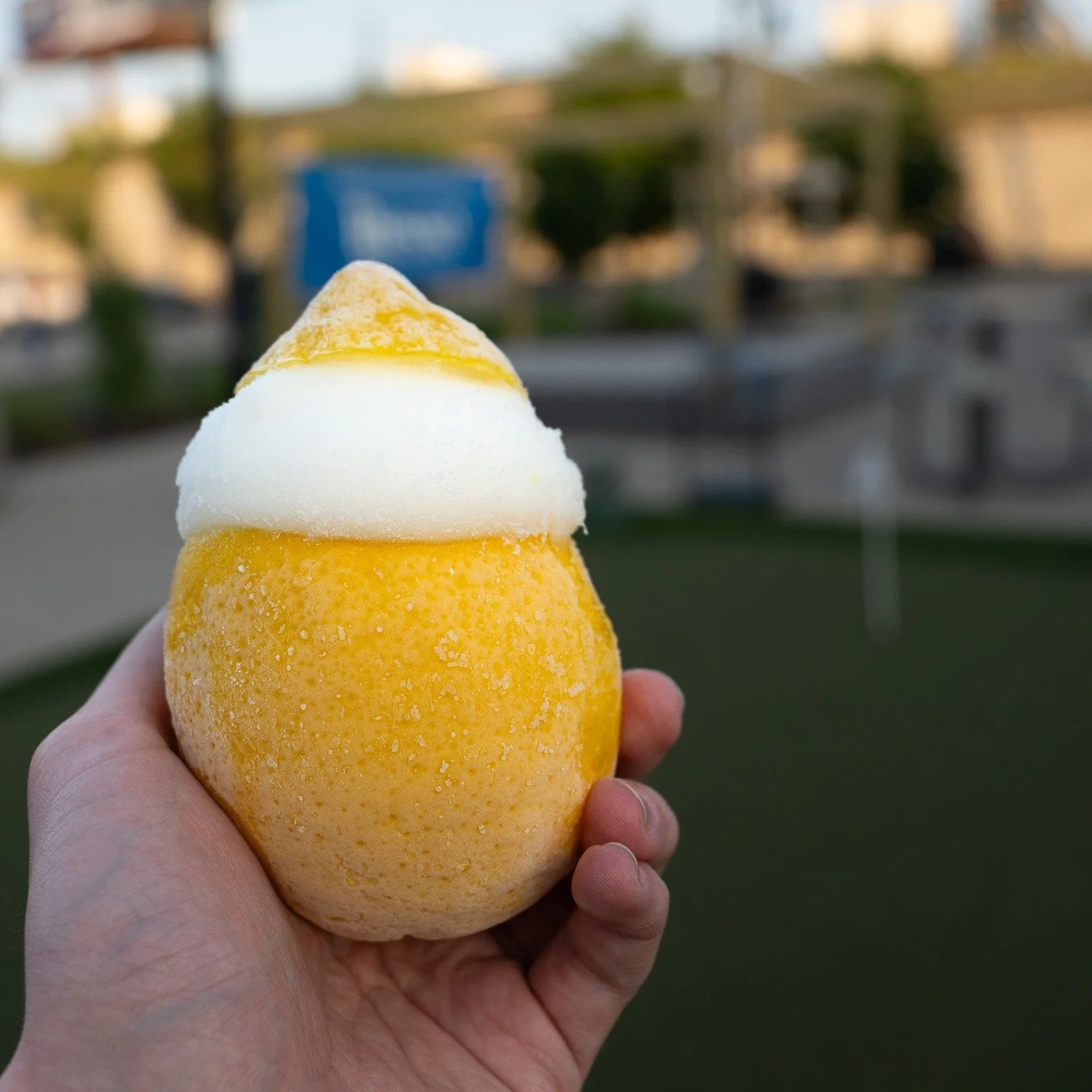 Friday Funday at the @tangeroutletsgrandrapids Social District!

Pictured: Lemon Sorbetto in a lemon, Charcuterie Sticks, Social district wine, and walking meatball.

#fyp #socialdistrict #tanger #fypジ #grbestbites #grandrapids #byroncenterbusiness #
