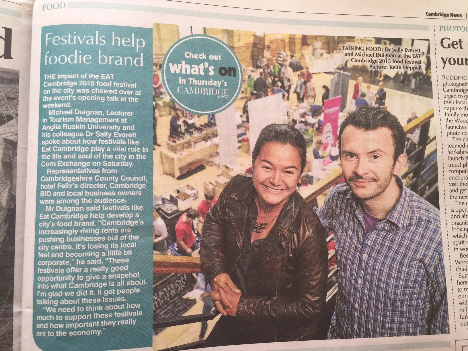 Slow tourism and the importance of food festivals