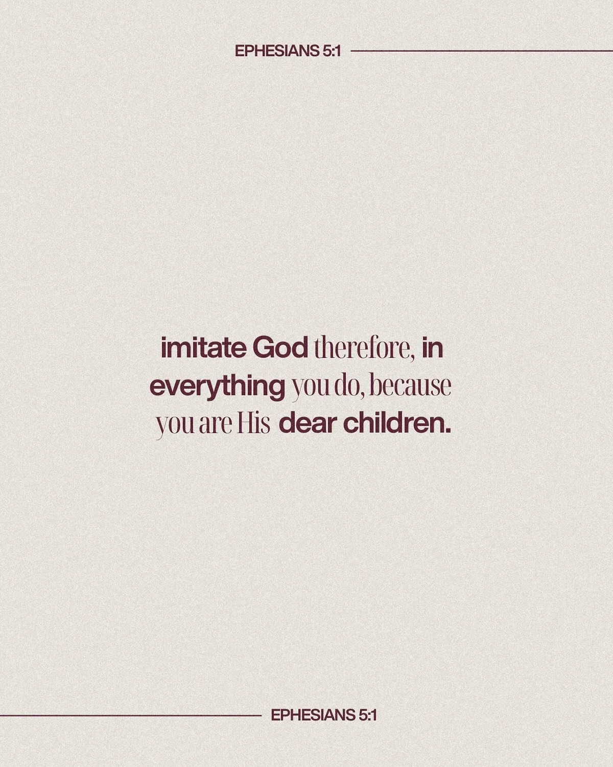 You have been called to life in Christ! 
Put down your old ways, pick up the new, and live a life that shows Christ in you. Execute scripture daily and live as people of light for those around you 🤍