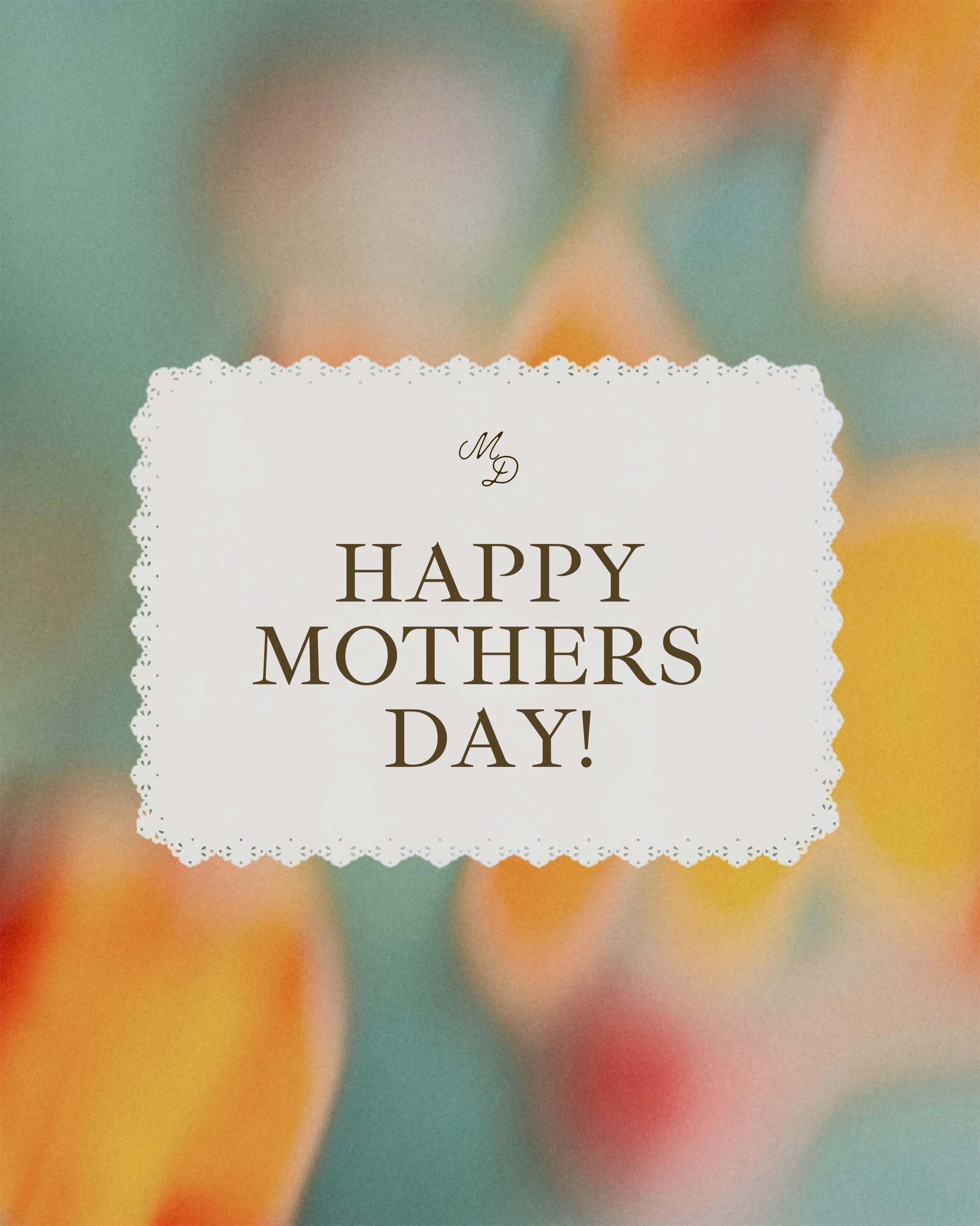 To every kind of mom &mdash;
the biological moms, adoptive moms, foster moms, stepmoms, spiritual moms, grandmothers, and women longing to become mothers someday&hellip;

Thank you for the ways you nurture, encourage, sacrifice, and love so deeply.

