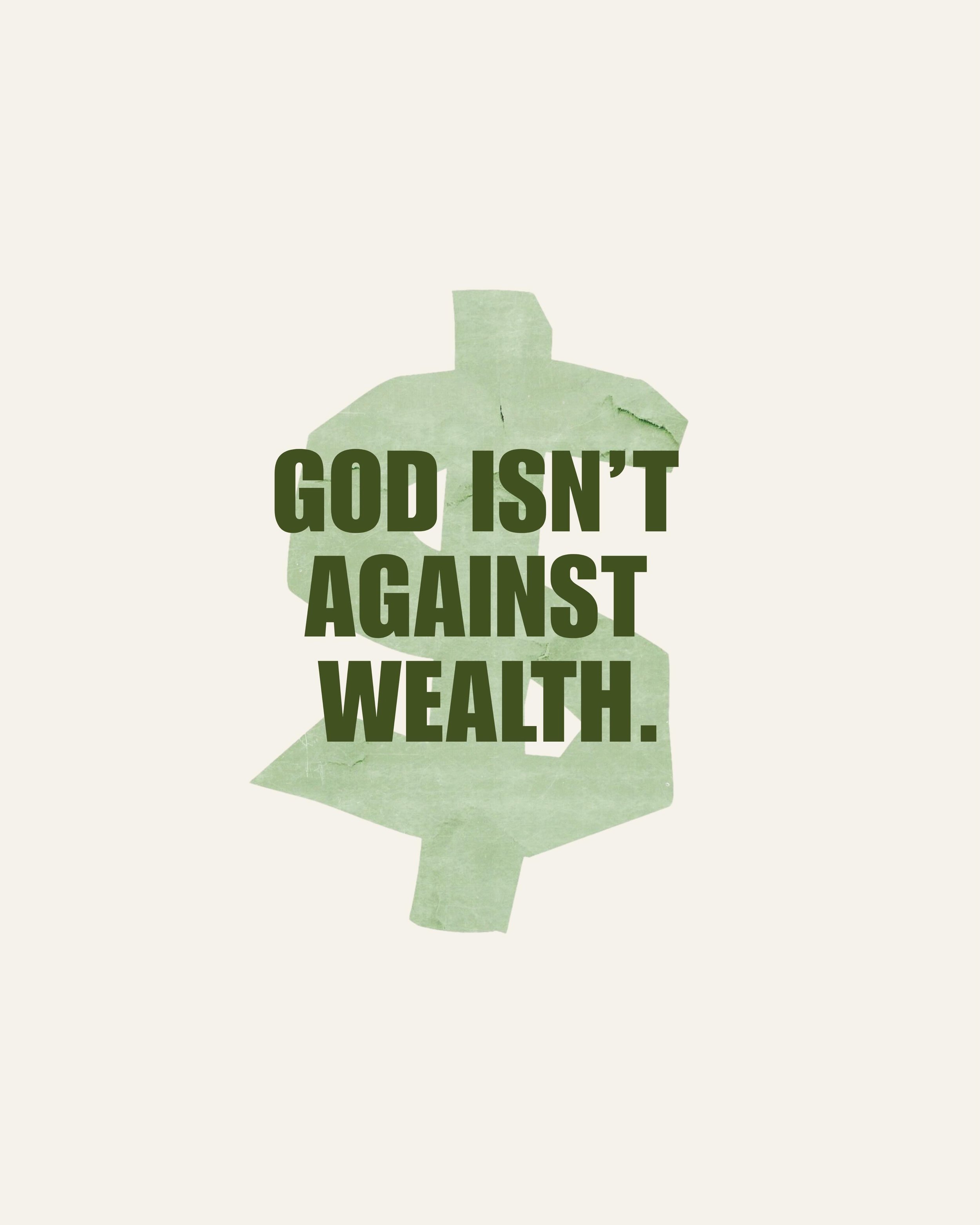 James 5:1-6 goes after the rich who cheat others to gain wealth, hoard it greedily, and then spend it on a life in luxury without taking an interest in others. As followers of Christ, we should be wise, honest, and generous with what God has given us