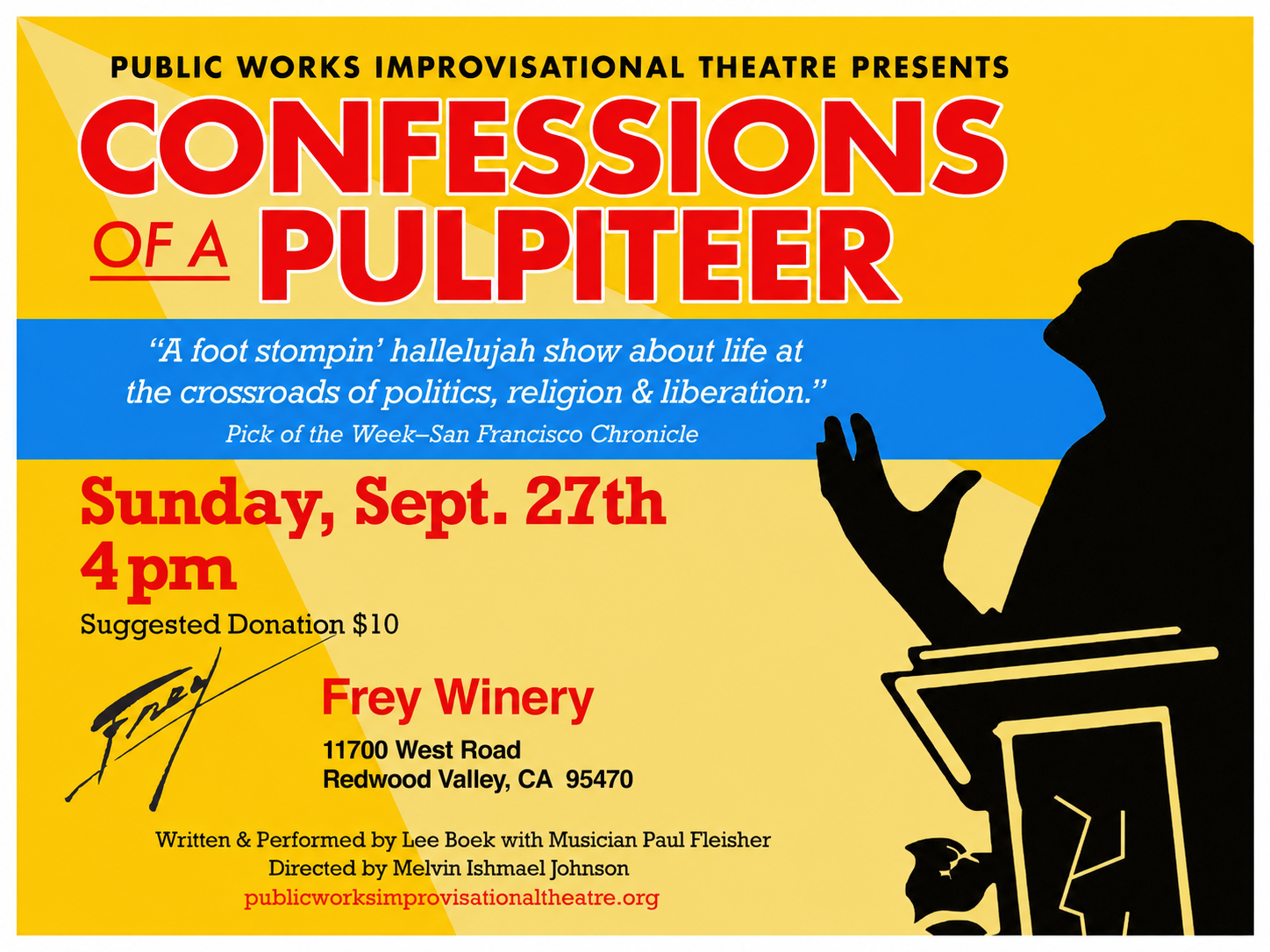 Confessions of a Pulpiteer