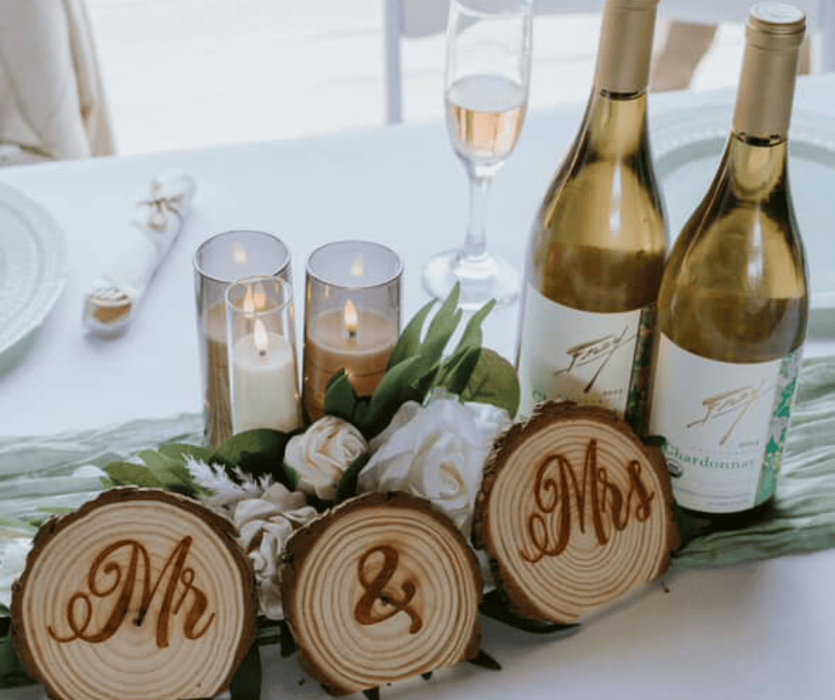 Weddings at Frey Vineyards His and Hers
