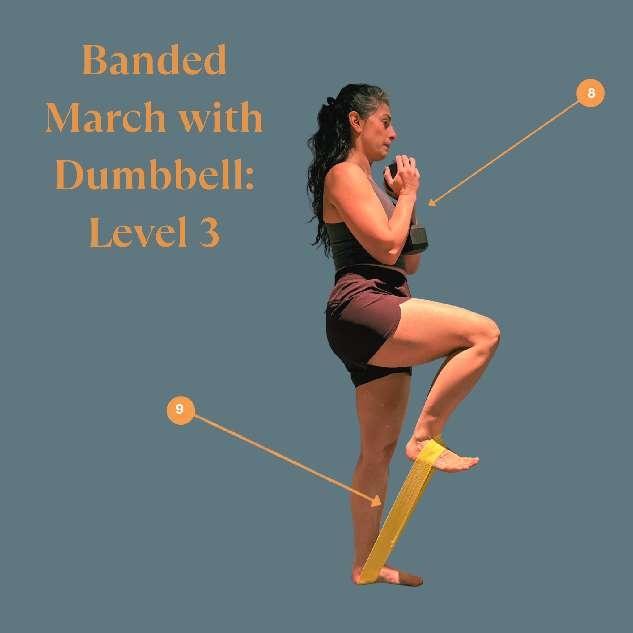 Banded March with Dumbbell Level 3.png