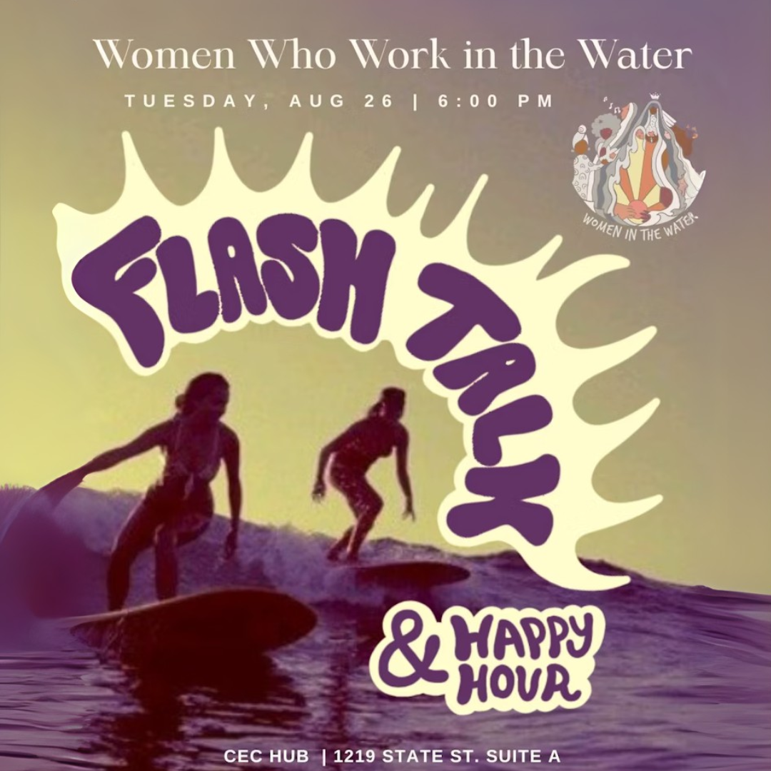 Women Who Work in Water: Flash Talk & Happy Hour