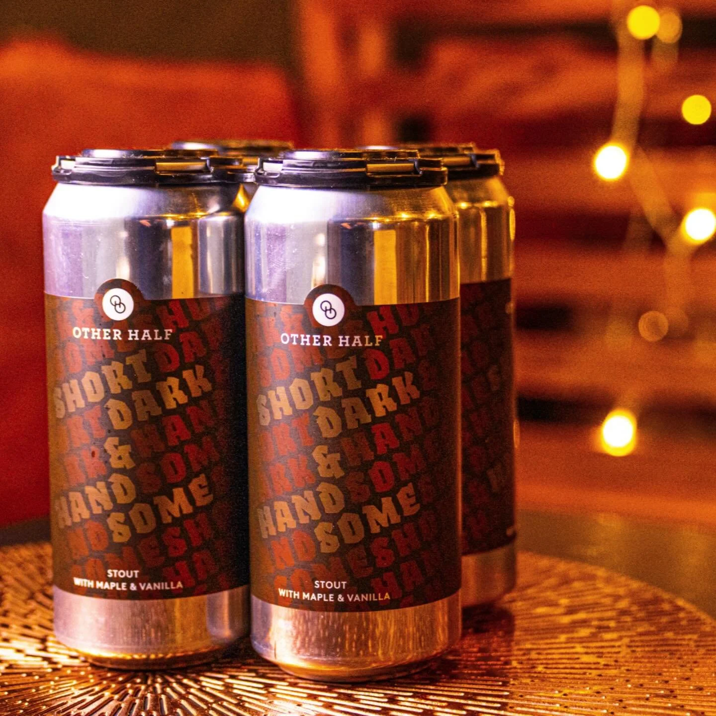 @otherhalfdc Short, Dark and Handsomea maple and vanilla stout on draft and cans to take home! Come warm up at Koma!