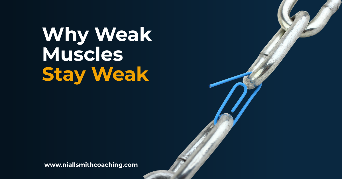 Why Weak Muscles Stay Weak