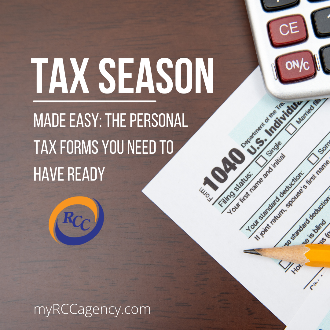Tax Season Made Easy: The Personal Tax Forms You Need to Have Ready