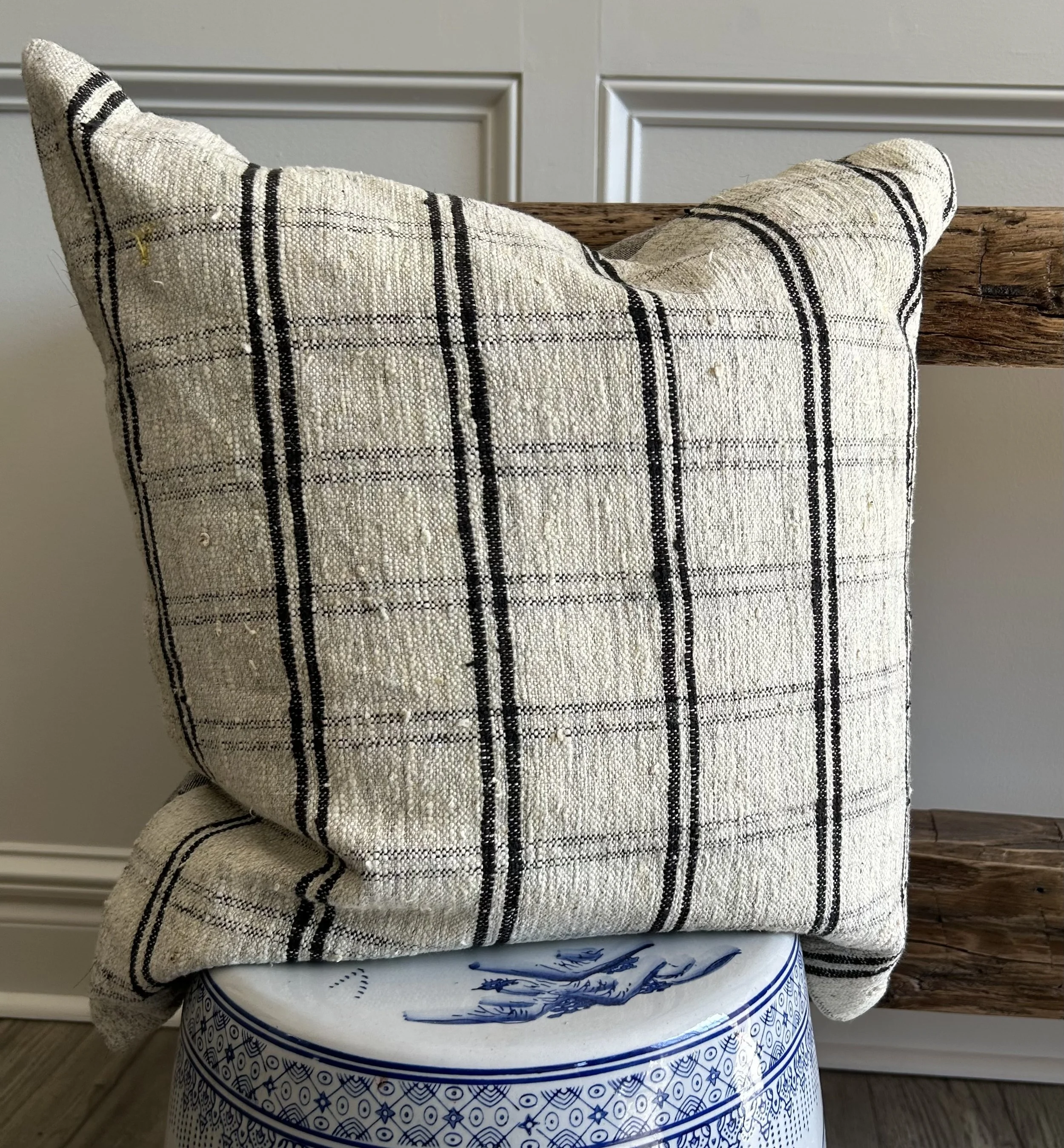 One-of-a-kind Woven Pillow