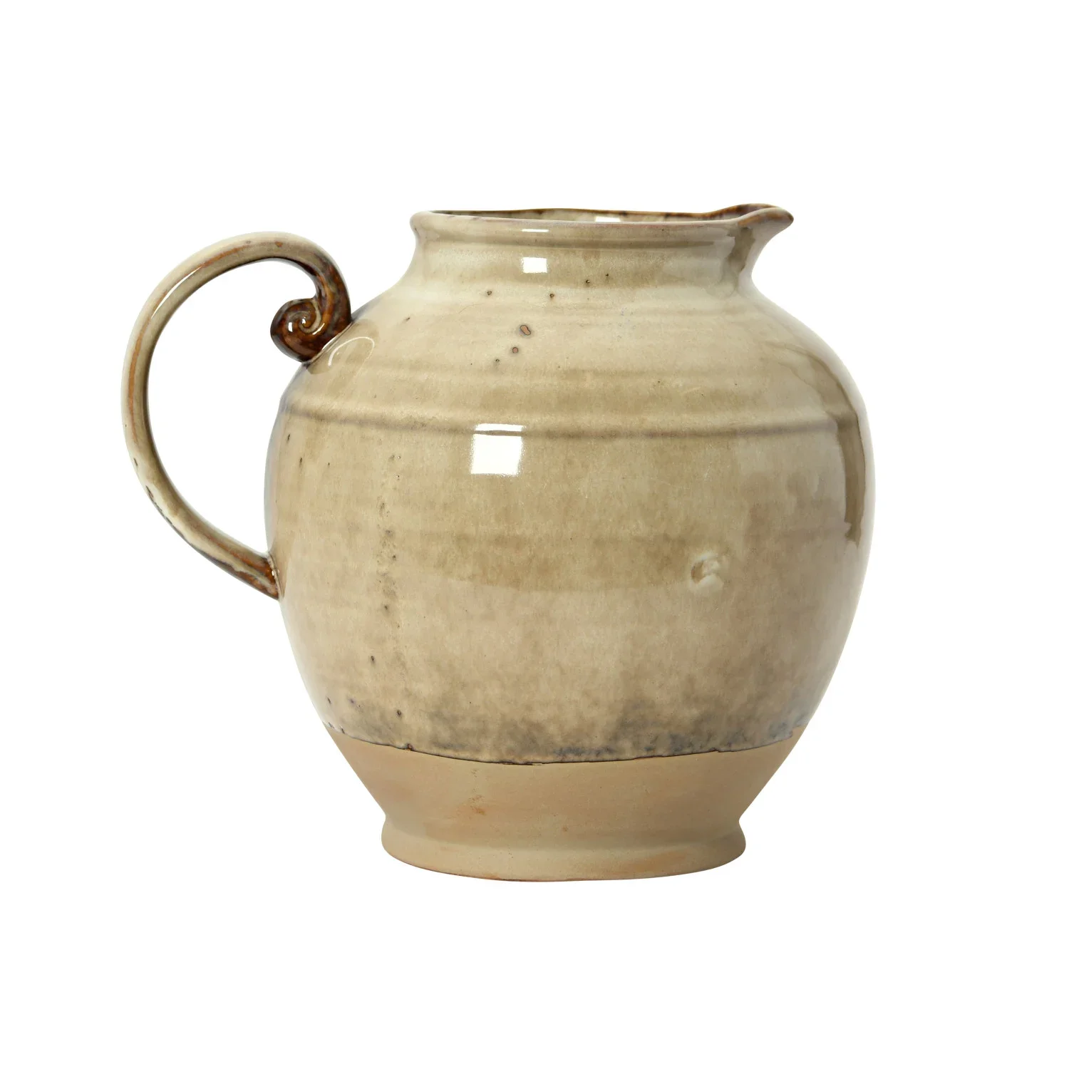 72 oz. Stoneware Pitcher, Reactive Glaze