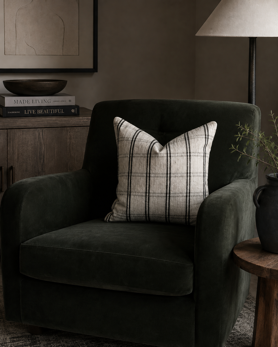 One-of-a-kind Woven Pillow