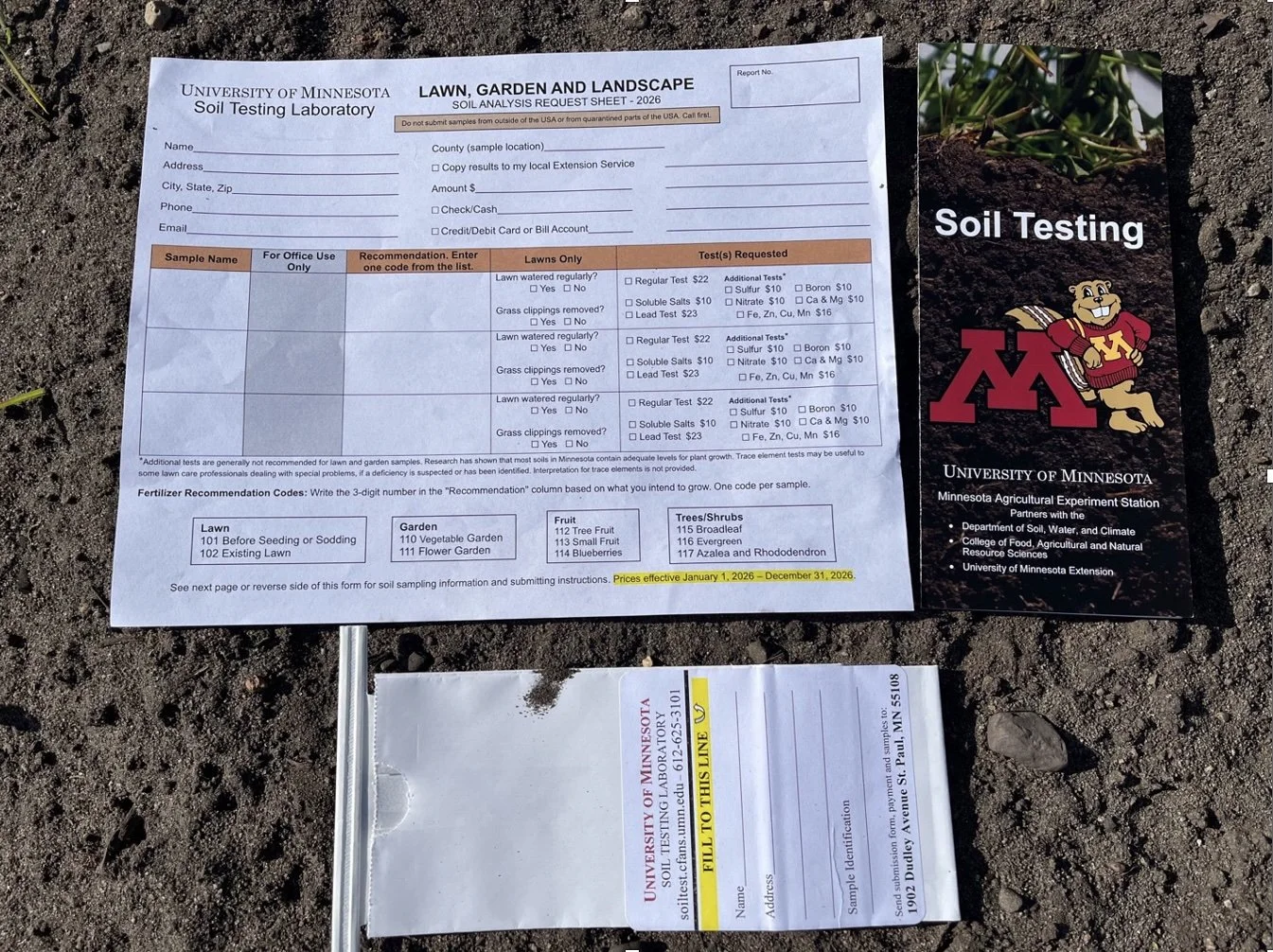 Soil Testing:  A Quick Review