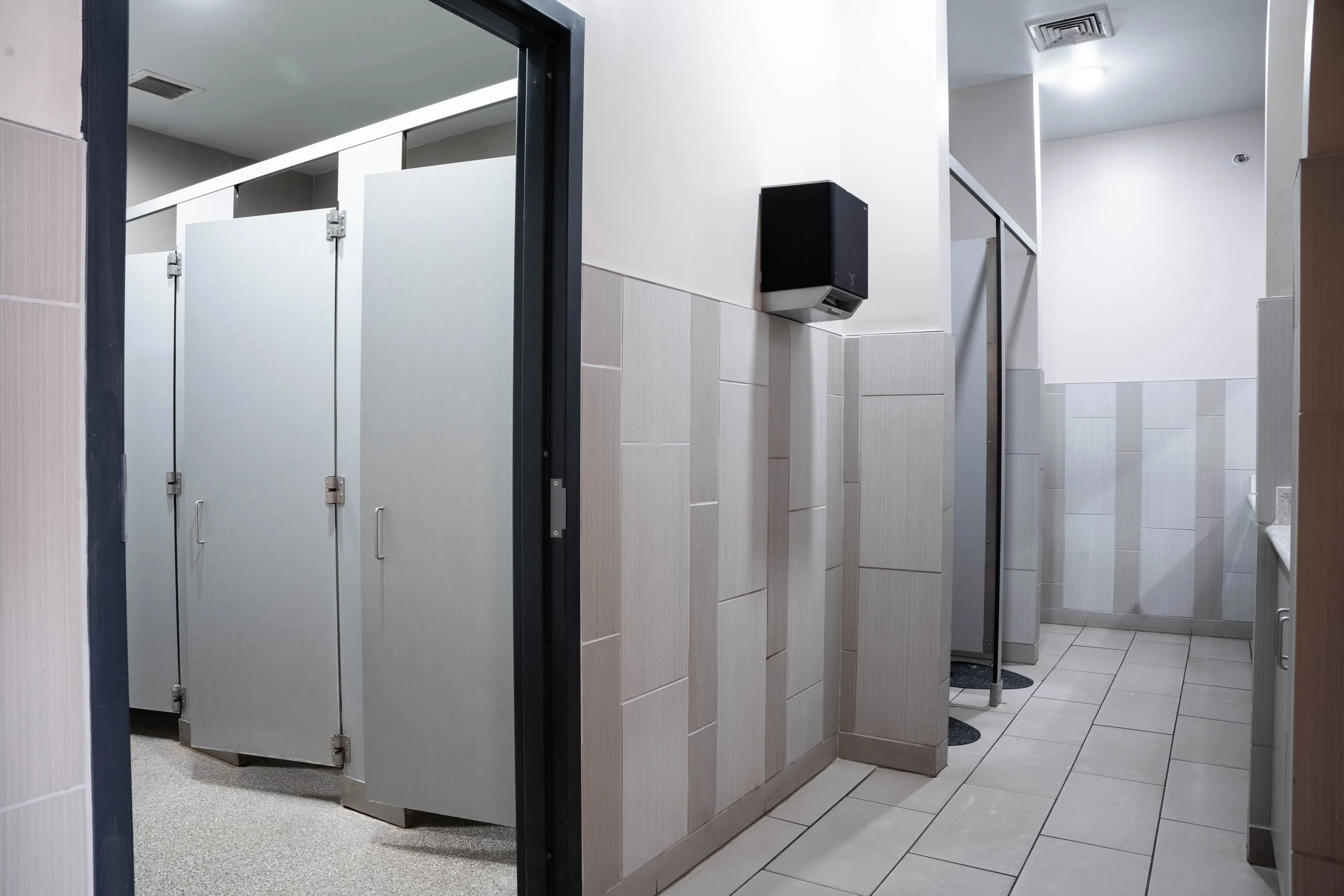 Newly renovated Old Edition bathrooms completed in 2023