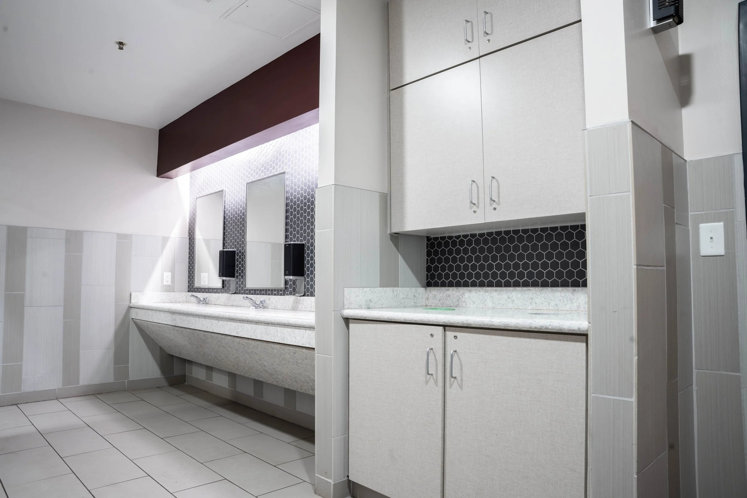 Newly renovated Old Edition bathrooms completed in 2023
