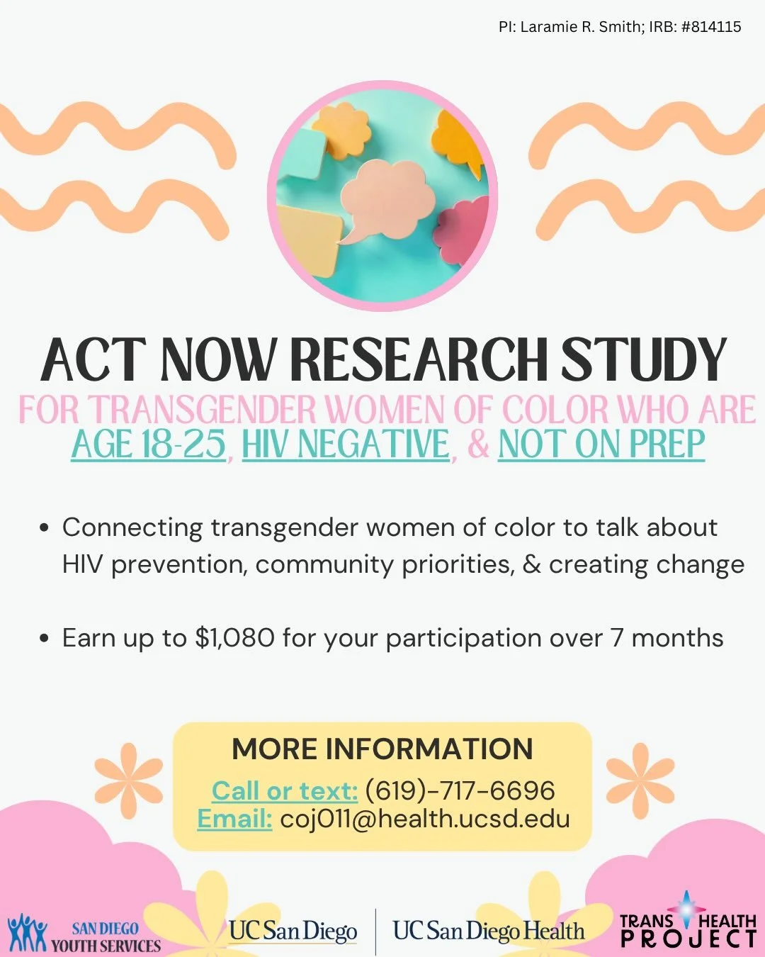 SAN DIEGO!! We are looking for trans women, trans femme, or non binary AMAB and you meet these requirements, please reach out and let&rsquo;s screen you to check your availability.