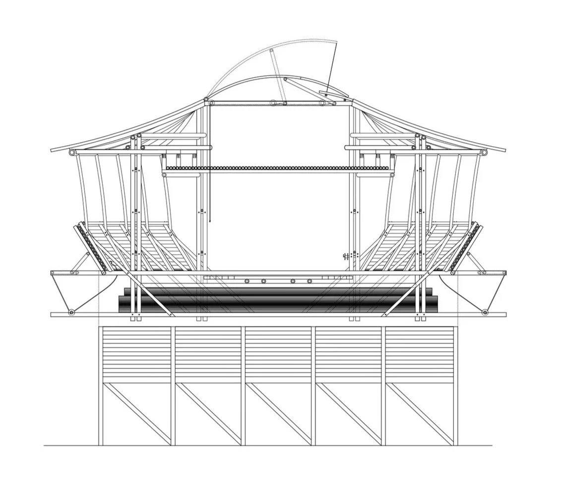 Tribal housing front elevation