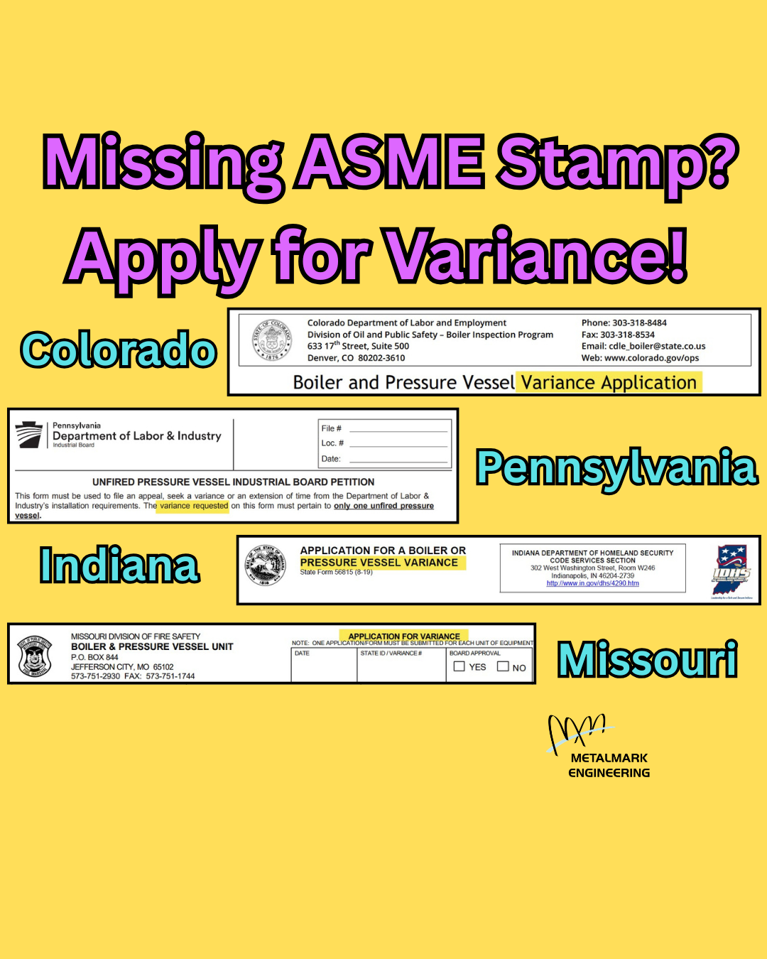 Use Variance Rules for Undocumented Equipment