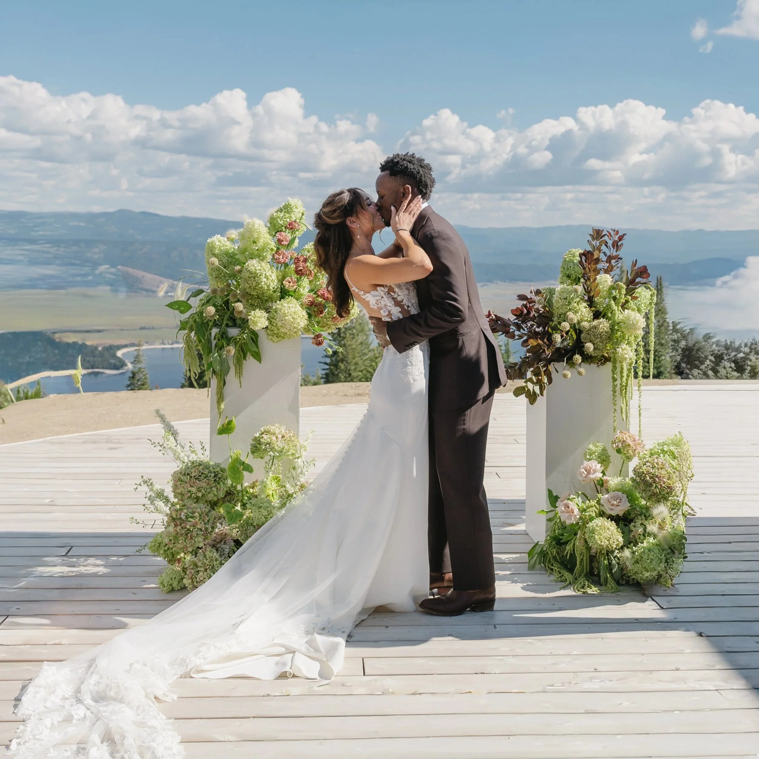 Kaity and Dave at Tamarack’s Mid-Mountain Lodge