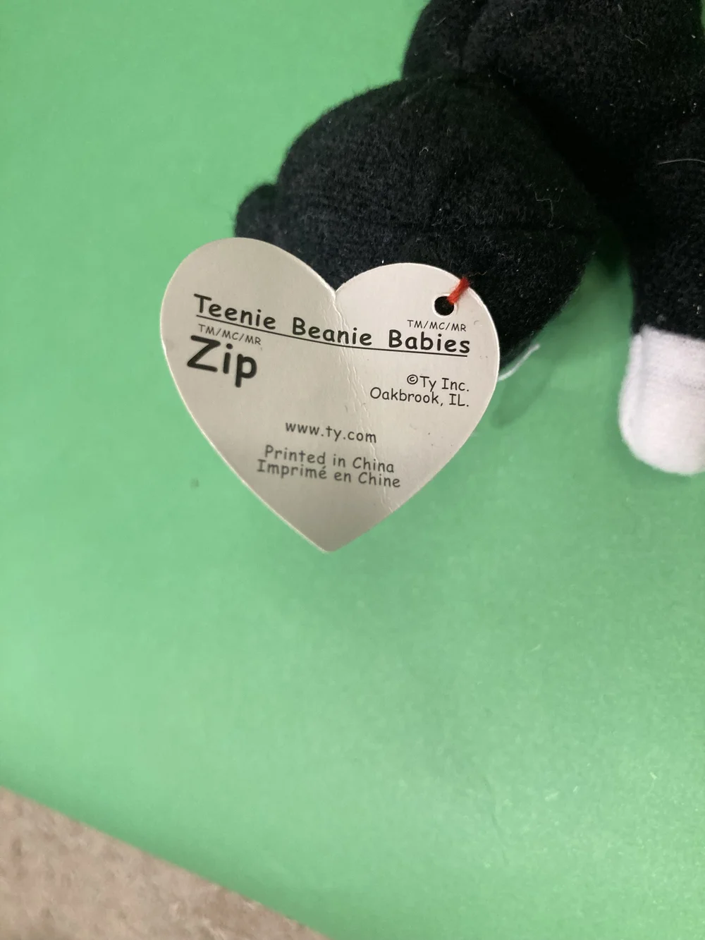 ZIP - Teenie Beanie — Used Beanie Babies