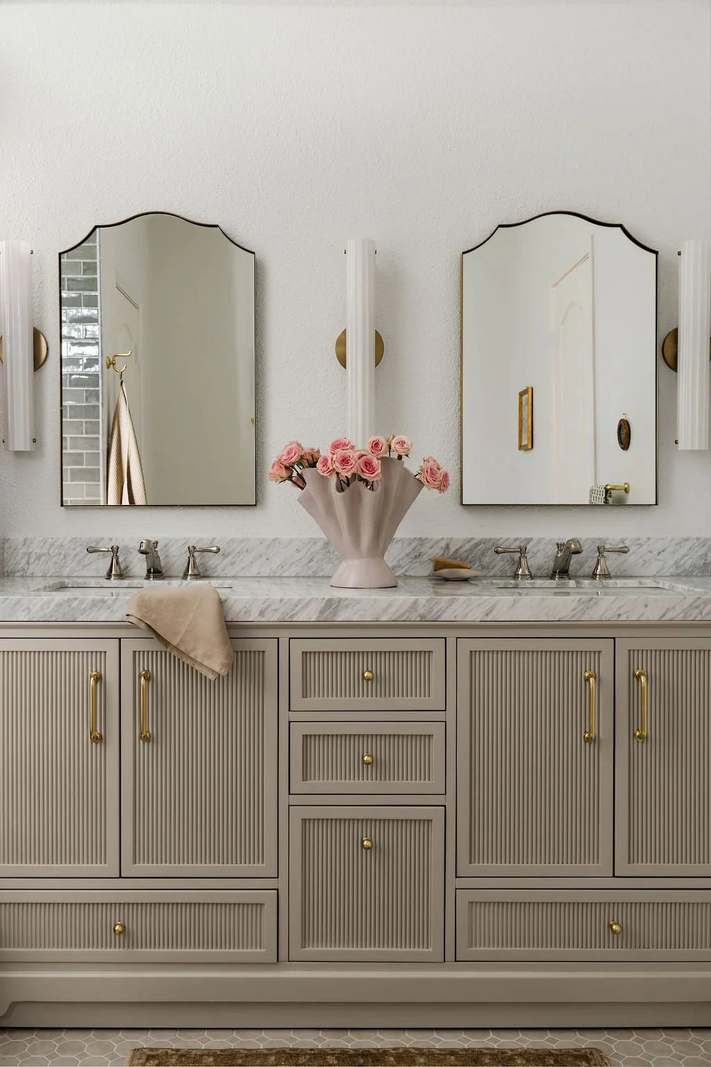 Primary Bathroom Remodel South Austin by Iris & Ivy Interiors