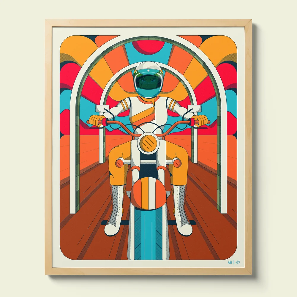 Retro Rider — Pavlov Visuals