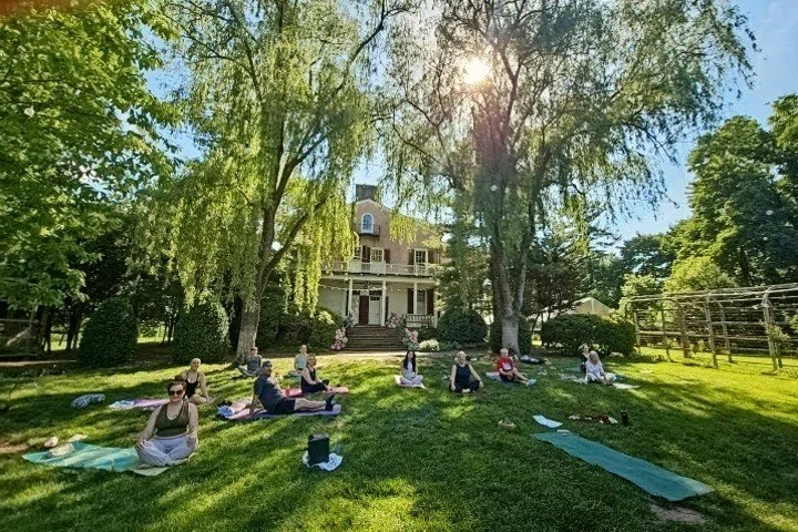 Yoga in the Garden