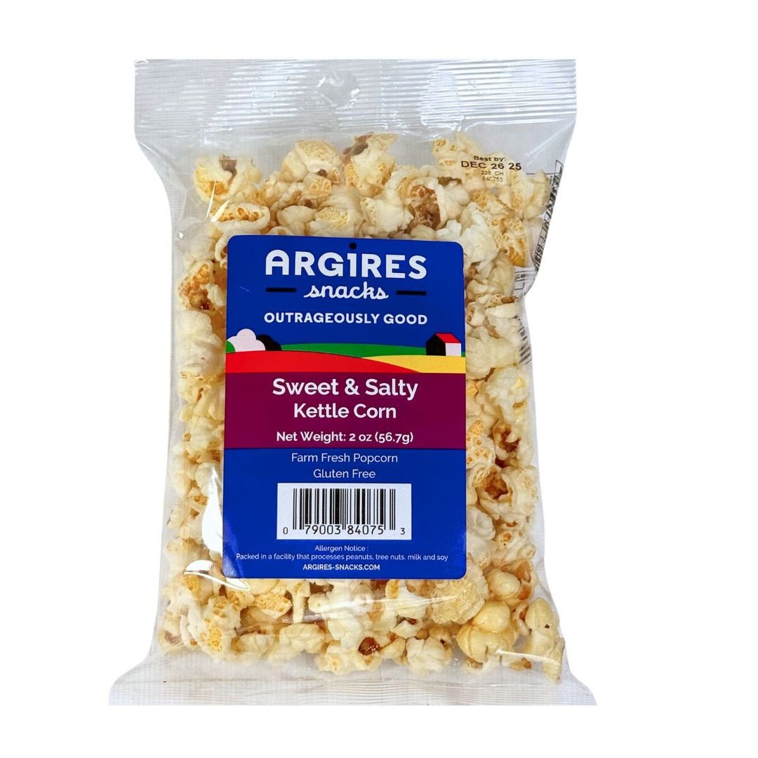 Argires Gourment Sweet & Salty Kettle Corn - 2 Oz