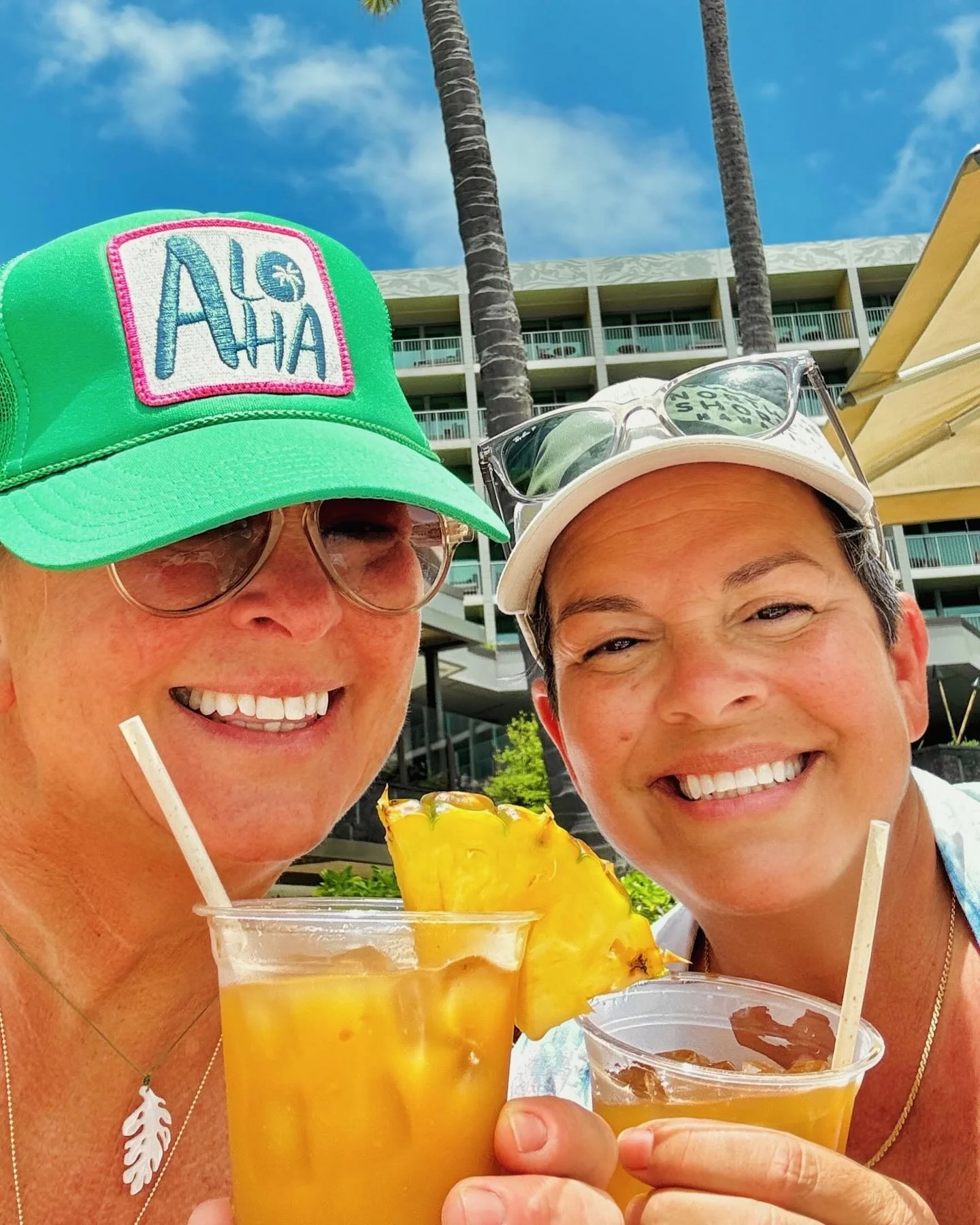 HAPPY PRIDE! 🏳️&zwj;🌈
Living our best lives- 2 weeks ago we were sipping Mai Tais at the Ritz Carlton at Turtle Bay in Oahu, today we are working in our pottery studio. There is no one else I&rsquo;d rather live this life with. 💕